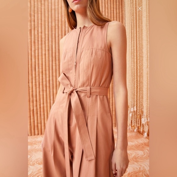 NWT Ulla Johnson Marin Jumpsuit Sedona - Picture 3 of 6